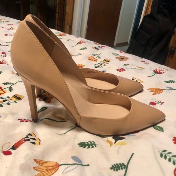 Shoes - Neutral tan heels by Charles David.  Size 10M. Very good condition.